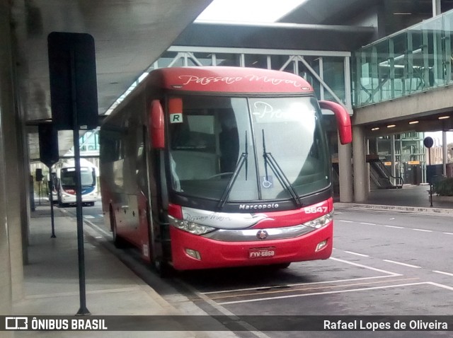 Empresa de Ônibus Pássaro Marron 5647 na cidade de Guarulhos, São Paulo, Brasil, por Rafael Lopes de Oliveira. ID da foto: 5999753.