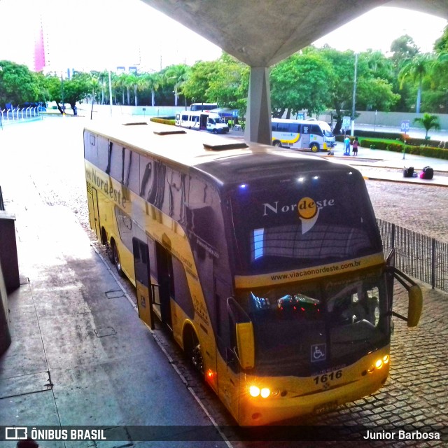 Viação Nordeste 1616 na cidade de Fortaleza, Ceará, Brasil, por Junior Barbosa. Número da foto: #5998538.