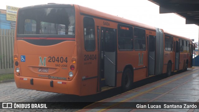 Auto Viação São José dos Pinhais 20404 na cidade de São José dos Pinhais, Paraná, Brasil, por Gian Lucas  Santana Zardo. Número da foto: #6000316.