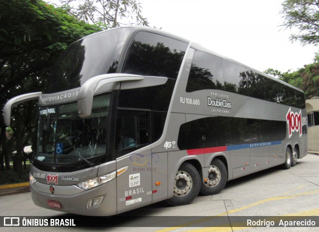 Auto Viação 1001 RJ 108.680 na cidade de São Paulo, São Paulo, Brasil, por Rodrigo  Aparecido. Número da foto: #6000527.