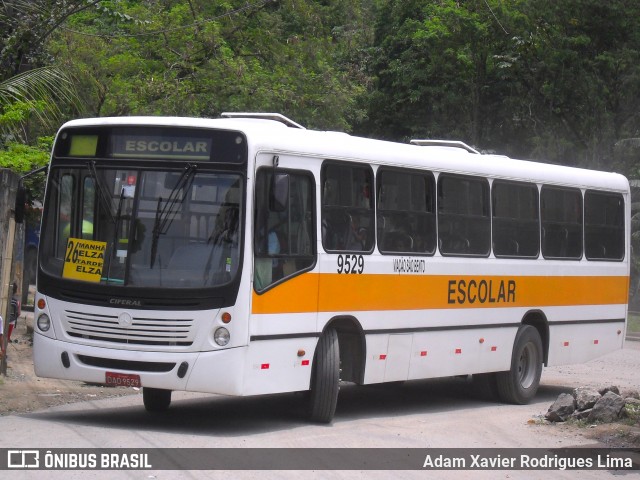 Viação São Bento Campinas - TEL Turismo 9529 na cidade de Cubatão, São Paulo, Brasil, por Adam Xavier Rodrigues Lima. ID da foto: 5999800.