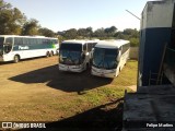 Viação Ouro e Prata 596 na cidade de Alegrete, Rio Grande do Sul, Brasil, por Felipe Martins. Número da foto: #:id.