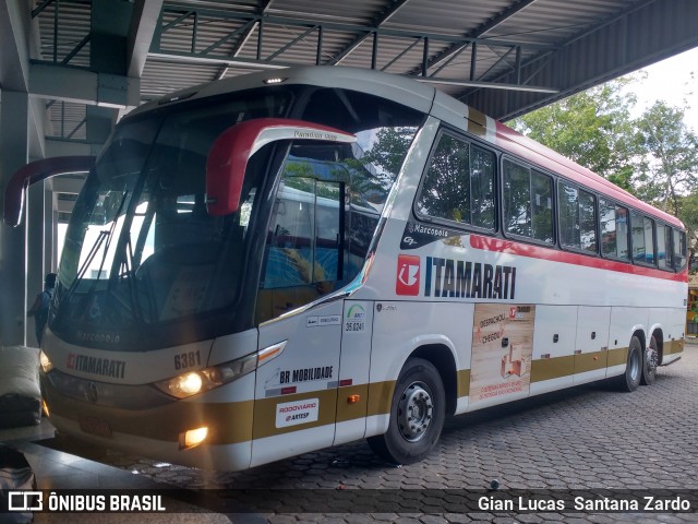 Expresso Itamarati 6381 na cidade de Ji-Paraná, Rondônia, Brasil, por Gian Lucas  Santana Zardo. ID da foto: 6001941.