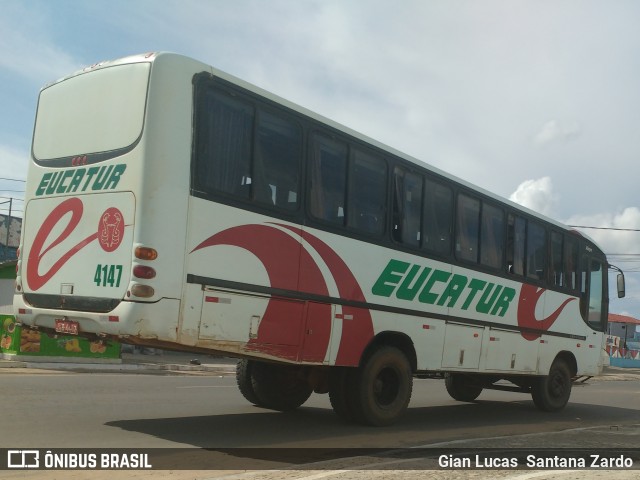 Eucatur - Empresa União Cascavel de Transportes e Turismo 4147 na cidade de Ji-Paraná, Rondônia, Brasil, por Gian Lucas  Santana Zardo. ID da foto: 6001226.