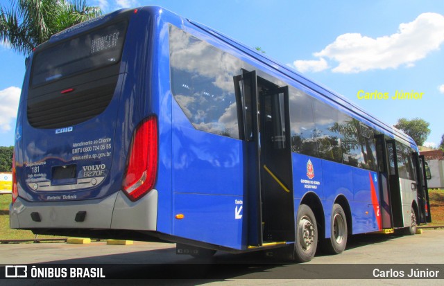 EMTU - Empresa Metrop. de Transp. Urbanos 0000 na cidade de Goiânia, Goiás, Brasil, por Carlos Júnior. ID da foto: 6002339.