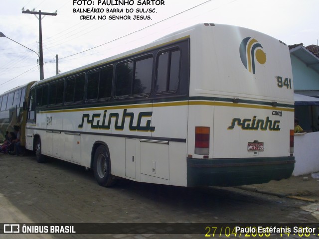 Auto Viação Rainha 941 na cidade de Camboriú, Santa Catarina, Brasil, por Paulinho Sartor. Número da foto: #6001279.