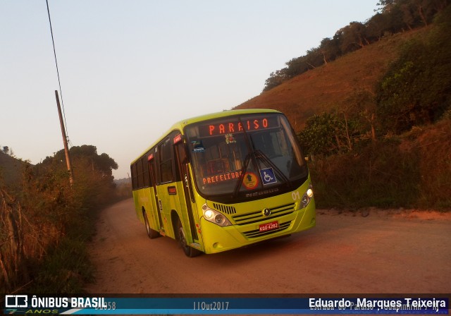 Viação Paraíso Verde 01 na cidade de Guapimirim, Rio de Janeiro, Brasil, por Eduardo  Marques Teixeira. Número da foto: #6001399.
