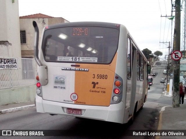 Qualibus Qualidade em Transportes 3 5980 na cidade de São Paulo, São Paulo, Brasil, por Rafael Lopes de Oliveira. ID da foto: 6001966.