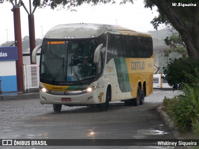 Empresa Gontijo de Transportes 18665 na cidade de Vitória, Espírito Santo, Brasil, por Whitiney Siqueira. ID da foto: 6003826.