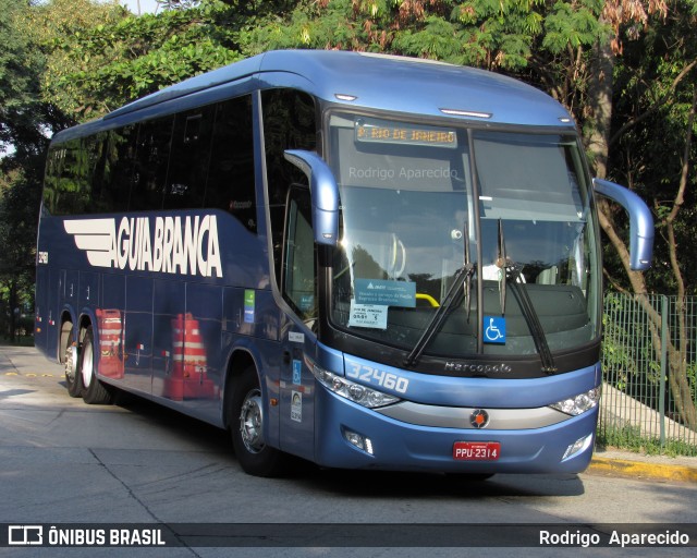 Viação Águia Branca 32460 na cidade de São Paulo, São Paulo, Brasil, por Rodrigo  Aparecido. Número da foto: #6003739.