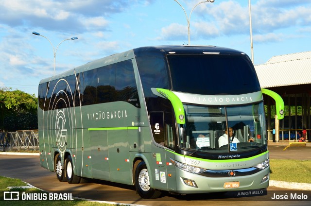 Viação Garcia 7867 na cidade de Maringá, Paraná, Brasil, por José Melo. Número da foto: #6003492.