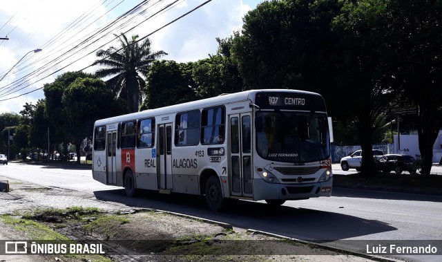 Real Alagoas de Viação 4183 na cidade de Maceió, Alagoas, Brasil, por Luiz Fernando. ID da foto: 6006071.