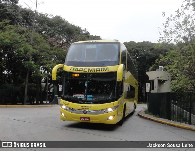 Viação Itapemirim 17507 na cidade de São Paulo, São Paulo, Brasil, por Jackson Sousa Leite. Número da foto: #6005074.