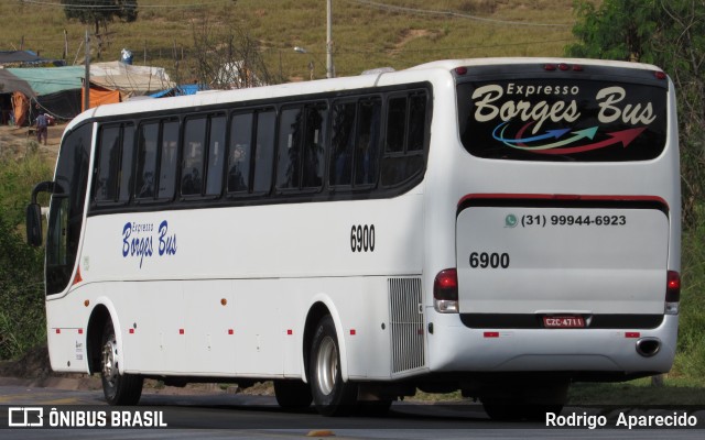 Borges Tur 6900 na cidade de Conselheiro Lafaiete, Minas Gerais, Brasil, por Rodrigo  Aparecido. ID da foto: 6004606.