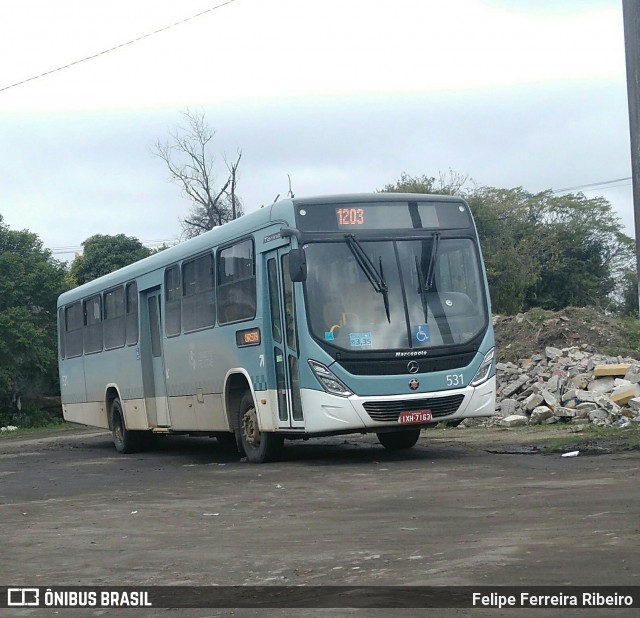 Viação Nossa Senhora Conquistadora 531 na cidade de Brasil, por Felipe Ferreira Ribeiro. Número da foto: #6006640.