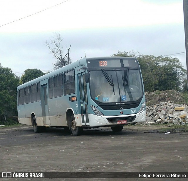 Viação Nossa Senhora Conquistadora 531 na cidade de Brasil, por Felipe Ferreira Ribeiro. ID da foto: 6006640.