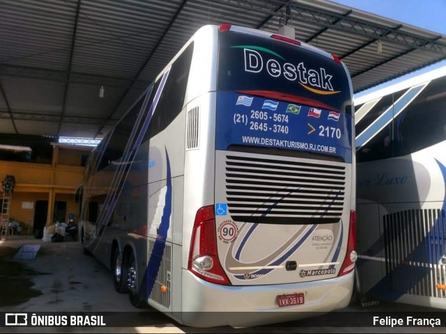 Destak Turismo 2170 na cidade de Rio de Janeiro, Rio de Janeiro, Brasil, por Felipe França. ID da foto: 6004457.