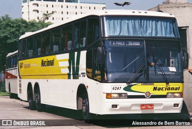 Viação Nacional 6247 na cidade de São Paulo, São Paulo, Brasil, por Alessandro de Bem Barros. ID da foto: 6004931.