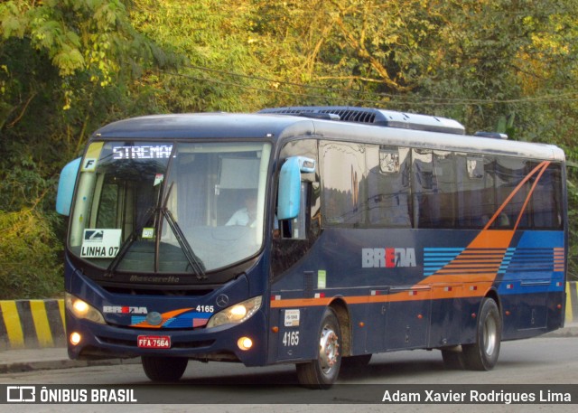 Breda Transportes e Serviços 4165 na cidade de Cubatão, São Paulo, Brasil, por Adam Xavier Rodrigues Lima. ID da foto: 6006248.