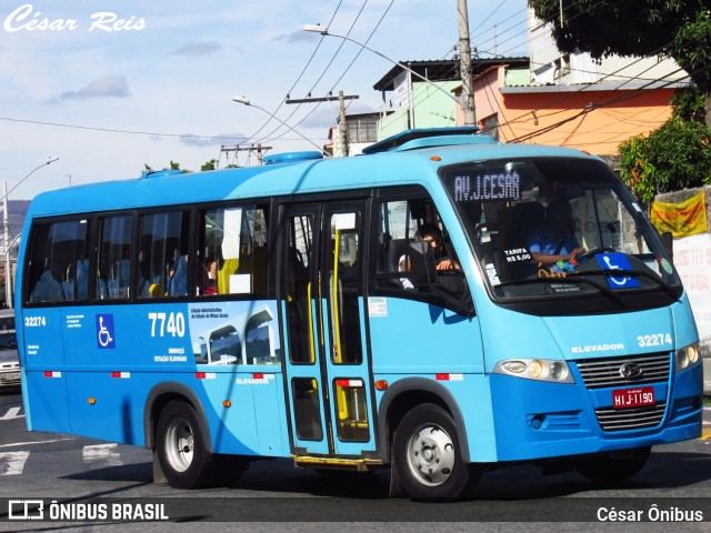 Empresa São Gonçalo 32274 na cidade de Contagem, Minas Gerais, Brasil, por César Ônibus. ID da foto: 6005497.