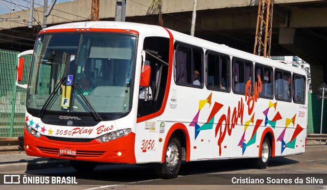 Play Bus Turismo 3050 na cidade de São Paulo, São Paulo, Brasil, por Cristiano Soares da Silva. ID da foto: 6006284.