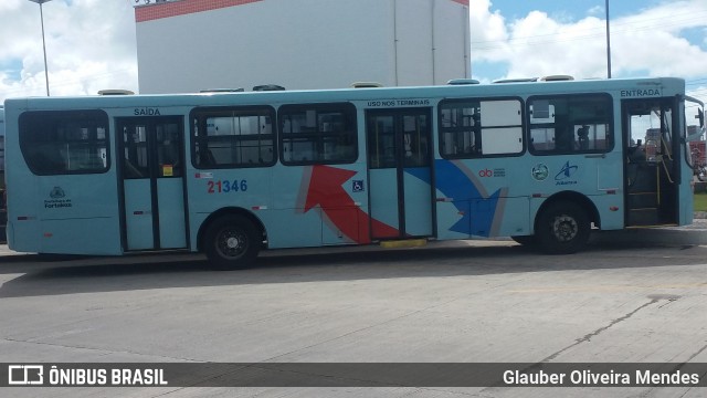 Aliança Transportes Urbanos 21346 na cidade de Fortaleza, Ceará, Brasil, por Glauber Oliveira Mendes. ID da foto: 6005303.