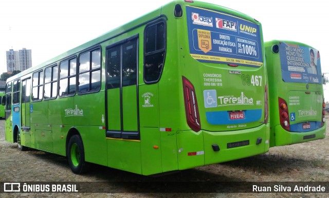 Taguatur - Taguatinga Transporte e Turismo 03467 na cidade de Teresina, Piauí, Brasil, por Ruan Silva Andrade. Número da foto: #6005735.