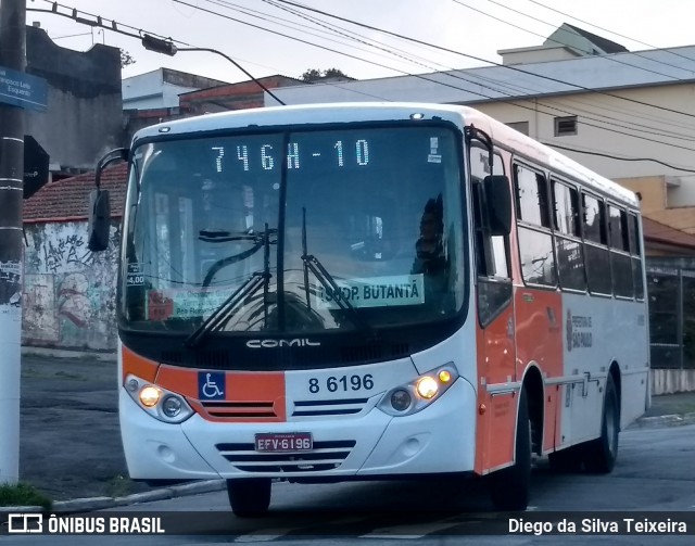 Alfa Rodobus > CooperAlfa 8 6196 na cidade de São Paulo, São Paulo, Brasil, por Diego da Silva Teixeira. Número da foto: #6005860.
