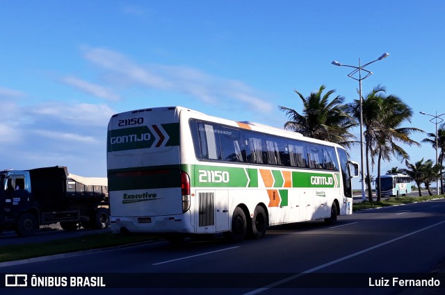 Empresa Gontijo de Transportes 21150 na cidade de Maceió, Alagoas, Brasil, por Luiz Fernando. ID da foto: 6007984.