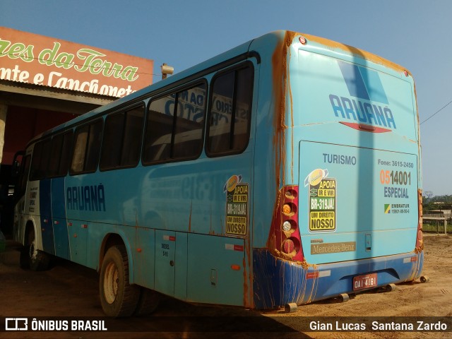 Aruanã Transportes 0514001 na cidade de Humaitá, Amazonas, Brasil, por Gian Lucas  Santana Zardo. ID da foto: 6006858.