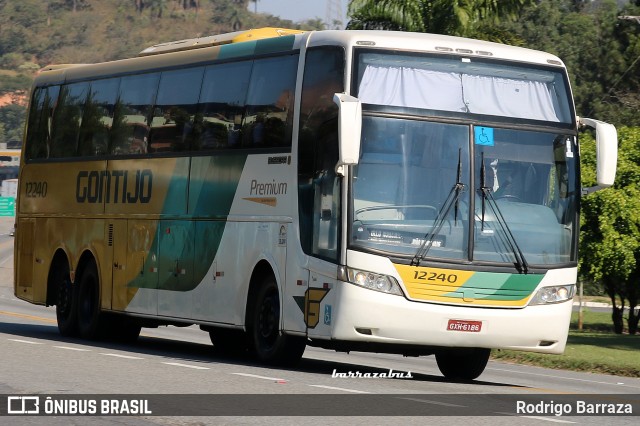 Empresa Gontijo de Transportes 12240 na cidade de Sabará, Minas Gerais, Brasil, por Rodrigo Barraza. ID da foto: 6008025.