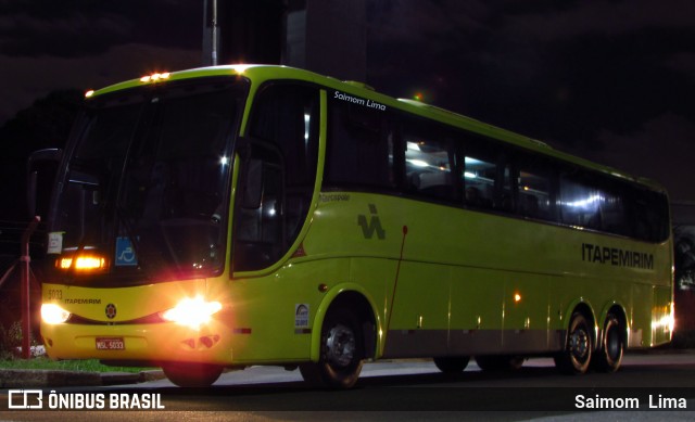 Viação Itapemirim 5033 na cidade de Vitória, Espírito Santo, Brasil, por Saimom  Lima. ID da foto: 6007609.