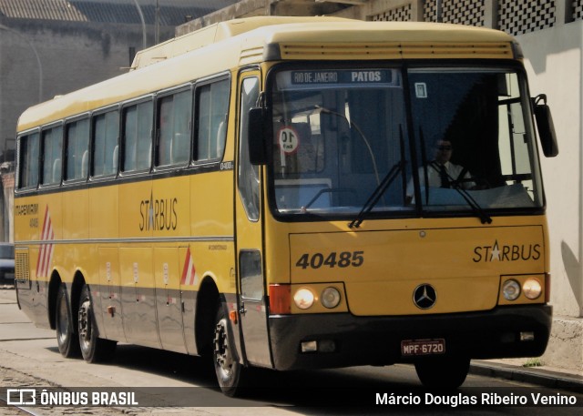 Viação Itapemirim 40485 na cidade de Rio de Janeiro, Rio de Janeiro, Brasil, por Márcio Douglas Ribeiro Venino. ID da foto: 6006781.