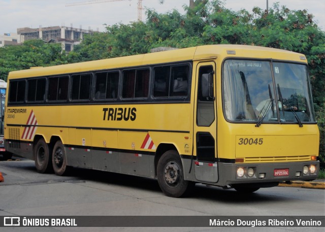 Viação Itapemirim 30045 na cidade de São Paulo, São Paulo, Brasil, por Márcio Douglas Ribeiro Venino. ID da foto: 6006775.