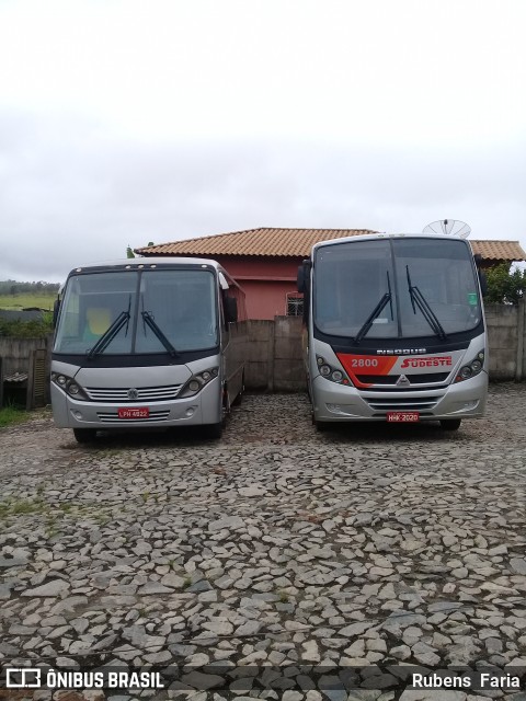 Sudeste Transporte e Turismo 2800 na cidade de Conselheiro Lafaiete, Minas Gerais, Brasil, por Rubens  Faria. ID da foto: 6010235.