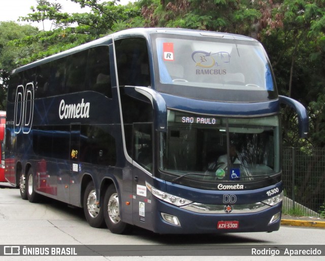 Viação Cometa 15300 na cidade de São Paulo, São Paulo, Brasil, por Rodrigo  Aparecido. ID da foto: 6009505.