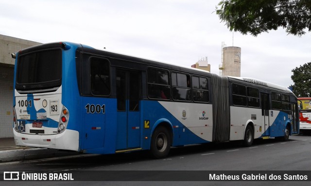 VB Transportes e Turismo 1001 na cidade de Campinas, São Paulo, Brasil, por Matheus Gabriel dos Santos. ID da foto: 6008597.