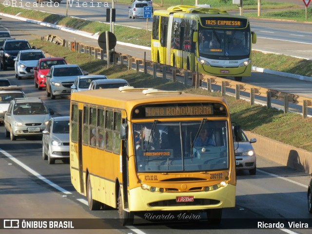 Rota do Sol Turismo 280192 na cidade de Santa Maria, Distrito Federal, Brasil, por Ricardo Vieira. ID da foto: 6008468.