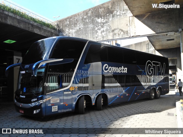 Viação Cometa 17304 na cidade de Belo Horizonte, Minas Gerais, Brasil, por Whitiney Siqueira. ID da foto: 6010311.