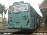 TCGL - Transportes Coletivos Grande Londrina 1181 na cidade de Londrina, Paraná, Brasil, por Gian Lucas  Santana Zardo. Número da foto: #6009633.