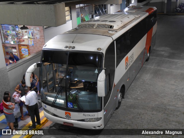 Viação Cidade do Aço RJ 174.117 na cidade de Cruzeiro, São Paulo, Brasil, por Alexandre  Magnus. ID da foto: 6011519.