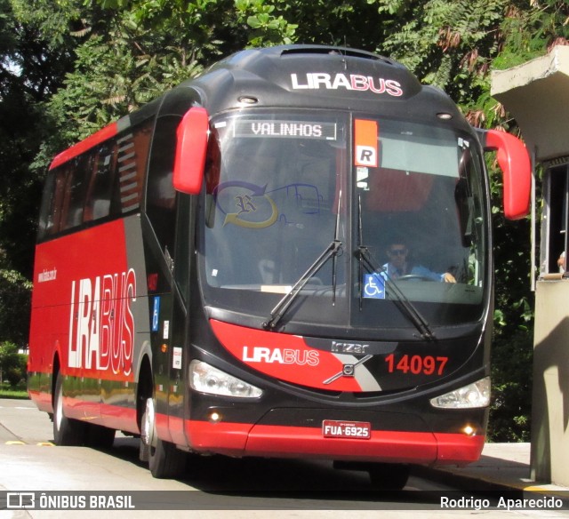 Lirabus 14097 na cidade de São Paulo, São Paulo, Brasil, por Rodrigo  Aparecido. Número da foto: #6011284.