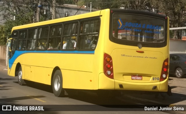 Souza & Braga 870 na cidade de Itabirito, Minas Gerais, Brasil, por Daniel Junior Sena. Número da foto: #6010711.
