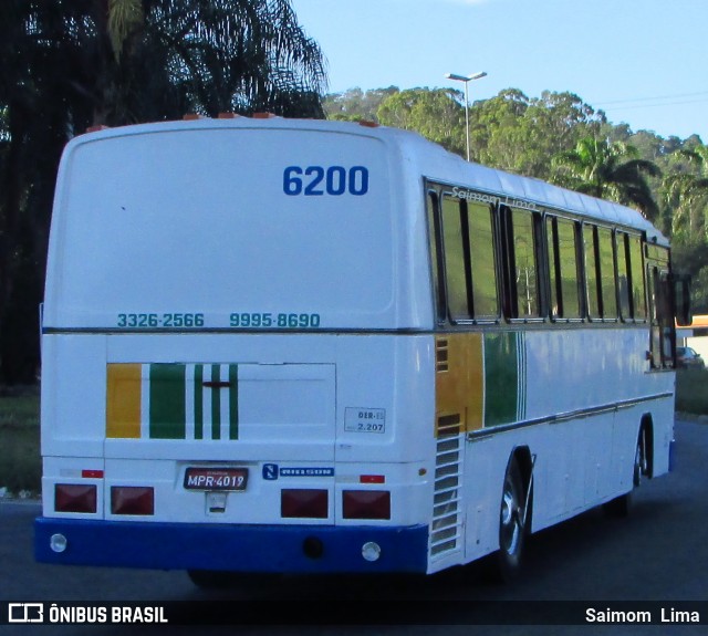 Ônibus Particulares 6200 na cidade de Viana, Espírito Santo, Brasil, por Saimom  Lima. Número da foto: #6010701.