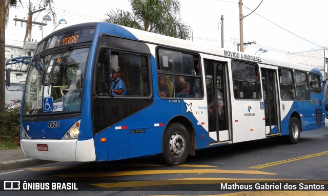 Onicamp Transporte Coletivo 4825 na cidade de Campinas, São Paulo, Brasil, por Matheus Gabriel dos Santos. ID da foto: 6010990.