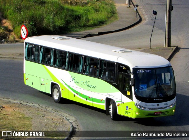 Rio Negro Fretamento e Turismo 35817 na cidade de Belo Horizonte, Minas Gerais, Brasil, por Adão Raimundo Marcelino. ID da foto: 6011322.