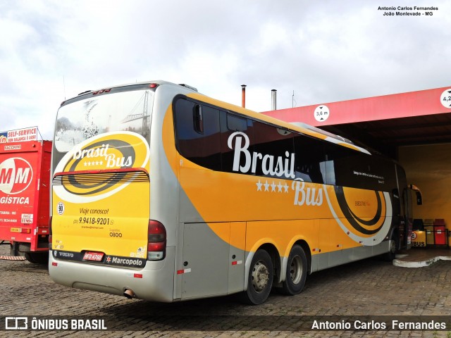 Brasil Bus 4750 na cidade de João Monlevade, Minas Gerais, Brasil, por Antonio Carlos Fernandes. Número da foto: #6012476.