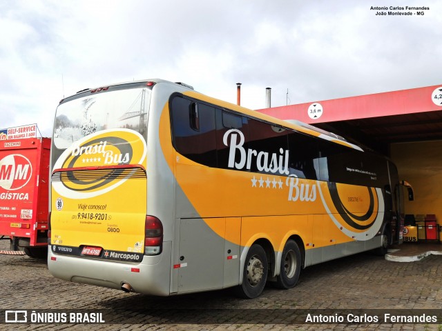 Brasil Bus 4750 na cidade de João Monlevade, Minas Gerais, Brasil, por Antonio Carlos Fernandes. ID da foto: 6012476.