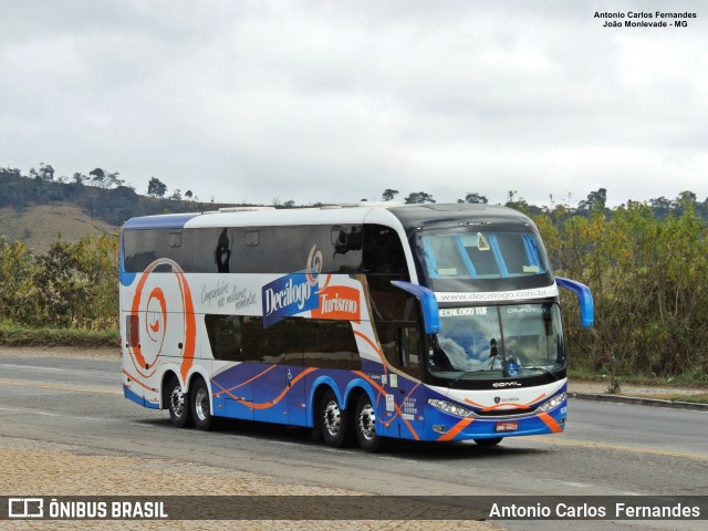 Decálogo Turismo 939 na cidade de João Monlevade, Minas Gerais, Brasil, por Antonio Carlos Fernandes. ID da foto: 6012528.