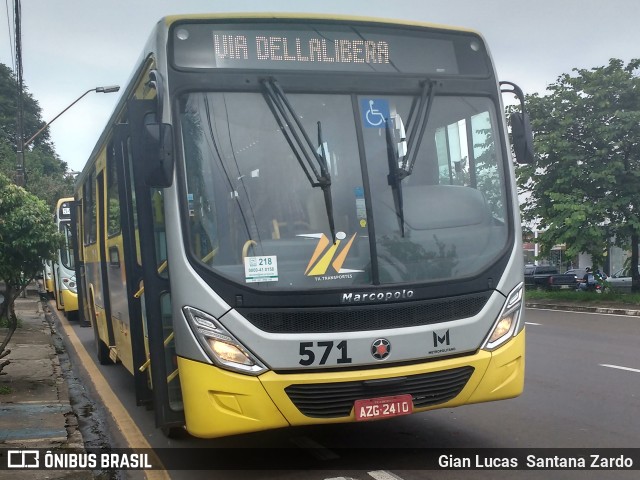 TIL Transportes Coletivos 571 na cidade de Londrina, Paraná, Brasil, por Gian Lucas  Santana Zardo. Número da foto: #6012497.